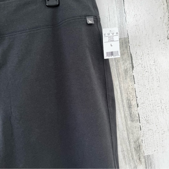 EDDIE BAUER Everyday After Dark Charcoal Grey NEW Knit Pants L - Picture 2 of 6